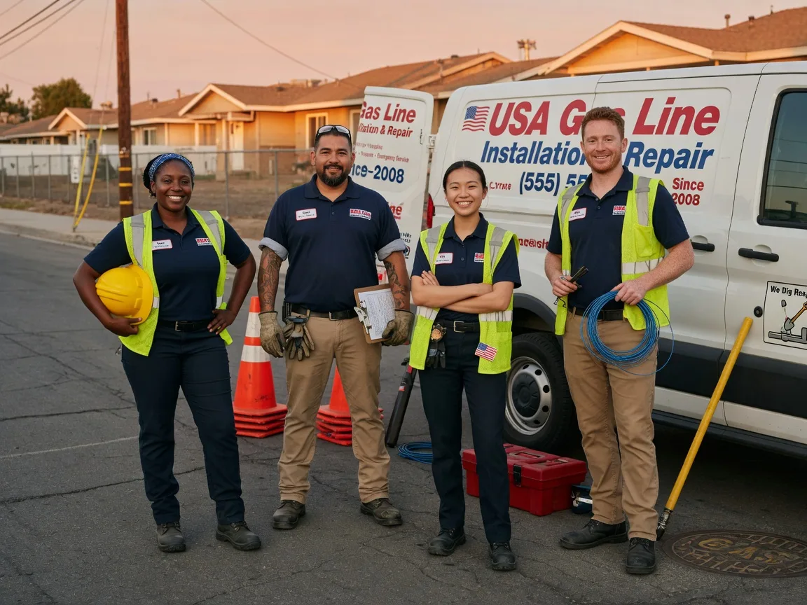 Gas Line Installation company in Wilton, IA
